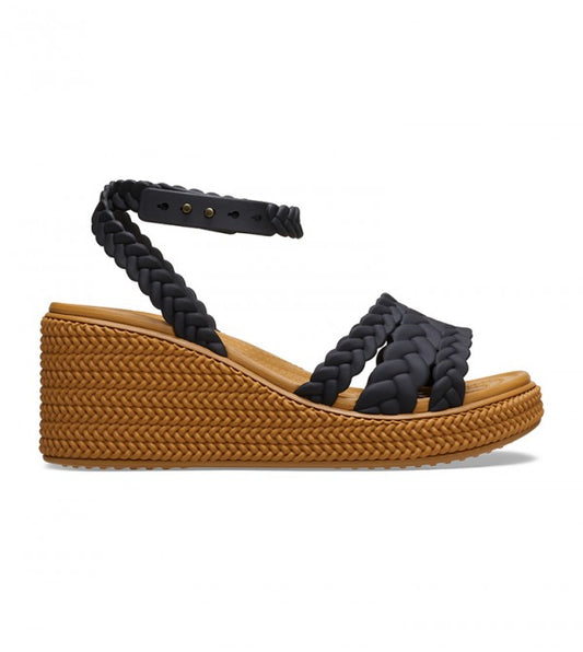 Brooklyn Ankle Woven Strap Wedge